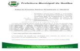 Edital de Processo Seletivo Simplificado n° 004/2018 · 2018-01-19 · O Prefeito Municipal de Ibatiba, Estado do Espírito Santo, no uso da atribuição legal que lhe foi conferida