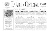 DIÁRIO OFICIAL - ioepa.com.br · Polícia Militar convoca candidatos ... ros Marambaia, Piauí e Rodoviário. ... JUNTA COMERCIAL DO ESTADO DO PARÁ ...