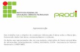 Apresentação - ifsertao-pe.edu.br · Microrregião: Petrolina ... Fonte: União dos Vereadores de Pernambuco – UVP. ... (½ Salário Mínimo ...