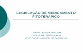 LEGISLAÇÃO DE MEDICAMENTO FITOTERÁPICOecaths1.s3.amazonaws.com/fitoterapia/1143547486.Legislação de... · Regulamenta no Sistema Cofen/Conselhos Regionais a atividade de acupuntura