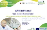 Antibióticos - sesaram.pt · Não peça uroculturas de rotina e faça-as sempre acompanhar de exame sumário de urina (esterase leucocitária, nitritos); ... • ECDC Surveillance