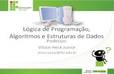 Lógica de Programação, Algoritmos e Estruturas de Dadosdocente.ifsc.edu.br/vilson.junior/ip/IP_01_Logica.pdf · Lógica de Programação “Lógica de programação é a técnica