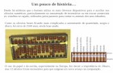 Um pouco de história - Departamento de Informática ...paraujo/Comum/ACII_2013-2014.pdf · Um pouco de história ... há cerca de 2500 anos, ainda hoje usado. O uso do papel e da