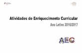 Planificação anual Atividades de Enriquecimento · PDF fileReconhecendo a importância das AEC para o desenvolvimento e para o sucesso educativo das crianças que ... - Introdução