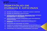 PORTFÓLIO DE CURSOS E OFICINAS OFERECIDOS PELO …conarq.arquivonacional.gov.br/images/Campanha/Textos/Portfolio... · NOÇÕES DE CONSERVAÇÃO PREVENTIVA DE DOCUMENTOS ... M1 -