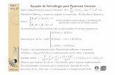 FI001 Equação de Schrödinger para Potenciais Centraismaplima/fi001/2012/aula27.pdf · pode ser interpretada como um fun¸cao de onda em uma dimensao de uma part´ıcula se movendo