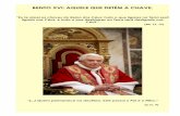 BENTO XVI: AQUELE QUE DETÉM A CHAVE. · Cardeal Tarcísio Bertone: ... Pôr-se de joelhos na oração exprime precisamente a atitude de Adoração ... "As coisas de DEUS são as