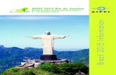 AIPPI 2015 Rio de Janeiro · consenso sobre resoluções que representam as posições da AIPPI. Entretanto, ... é o quinto maior território nacional do mundo. Na verdade, sua extensão
