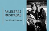 PALESTRAS MUSICADAS - manodown.com.br · A partir do conceito de “inclusão” e tendo como pano de fundo o amor, Leonardo e Eduardo contam através de falas e músicas o percurso