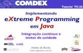 Java eXtreme Programming - argonavis.com.br · Testes de performance: JUnitPerf e JMeter Parte II: automação do processo de construção (build) Jakarta Ant Parte III: automação