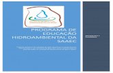Programa de Educação hidroambiental da saaEc · Ana Cristina Diogo Gomes de Melo Maria Dasdores Gonçalo Costa SECRETARIAS PARCEIRAS DO PROGRAMA Secretaria de Educação Secretaria