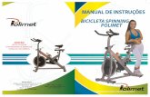 ATENÇÃO! - img.soubarato.com.brimg.soubarato.com.br/produtos/01/01/manual/109673495.pdf · Este manual é seu guia para a montagem e utilização de sua Bicicleta Spinning Polimet.