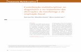 Contribuição multidisciplinar no diagnóstico e no tratamento das …milenebertolini.com/artigos/tratamento.pdf · 2012-04-25 · os pulmões. 2Almeida e Moura descreveram que o