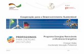 Cooperação para o Desenvolvimento Sustentávelahkbusiness.de/fileadmin/ahk_business_br/02_Agenda-Events/GIZ_V... · SENAI - Comitês Técnicos Setoriais Nacionais (2013 – 2016)