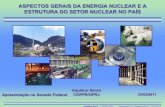 Desenvolvimento da Energia Nuclear - senado.leg.br · Gerador de Tecnécio. ... A tsunami foi maior do que aquela considerada no ... SEQUÊNCIA DE EVENTOS DO ACIDENTE (2) • Depois
