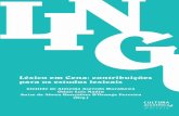 LÉXICO EM CENA - Faculdade de Ciências e Letras · uma publicação do Programa de Pós – graduação em Linguística e Língua Portuguesa da Faculdade de Ciências e Letras –