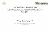 IOENERGY: ADVAN ED TECHNOLOGIES AND … APRESENTAÇAO 01... · •A utilização de pellets como energia renovável para aquecimento residencial e na geração termoelétrica aumentou
