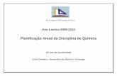 Planificação Anual da Disciplina de Químicasrec.azores.gov.pt/dre/sd/115152010600/nova/QUI12.pdf · - A planificação está de acordo com o programa de Química homologado em