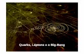 Quarks, Léptons e o Big-Bang - ggte.unicamp.br · O caminho óctuplo.. (1964) Gell-Mann chamou sua classificação de “The eightfold way” ...