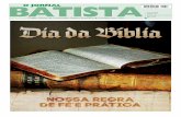 Ano CXIV R$ 3,20 Órgão Oficial da Convenção Batista ... · posição sobre a Bíblia, com ... infalível Palavra de Deus tem para nós, ... média de seis hinos por ano. O que