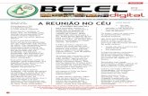 A REUNIÃO NO CÉU - ibbetel.org.br Boletim Digital Betel.pdf · também fazer uma viagem tranqüila para os que forem se ausentar. Nossas ... carro com segurança, comodidade e dentro