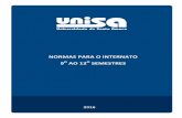 NORMAS PARA O INTERNATO - cirurgiaunisa.com.brcirurgiaunisa.com.br/assets/manual_internato_2016.pdf · nas diretrizes curriculares CNE/CES nº 3, de 20 de junho de 2014, para os cursos