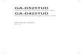 GA-D525TUD - download.gigabyte.usdownload.gigabyte.us/FileList/Manual/mb_manual_ga-d525(425)tud_pt.pdf · A placa mãe contém um ... • Certifique-se de não deixar para trás parafusos