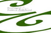 Ecologia e Política Ambiental.doc Sumário - cetesb.sp.gov.br · Os processos de regeneração são desconhecidos, mas é altamente provável que sejam lentos. Em nota no final do