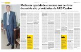 DB-Carlos Jorge Monteiro de saúde são prioridades da ARS ... · reinstalação do Centro de Saúde de Pampilhosa da Ser ... ARS e a câmara municipal, ... em grande medida, se devem
