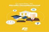 Questões de Direito Constitucional · 3 Questões de concursos diversos, organizados pelo Cespe no período de 2013 a 2015. Tópico 1 - Constituição 10. (TRF 1ª Região - 2015)