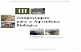 Compostagem para a Agricultura - ci.esapl.pt de AB compostagem.pdf · Para calcular a relação C/N da mistura de materiais (material 1, material 2, etc.) é necessário determinar