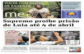 O Metro Jornal é impresso em papel certiﬁcado FSC, com ... ergueu uma foto de Marielle e cobrou satisfação das autoridades sobre a moti-vação dos crimes: “As autori-dades