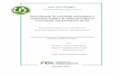 Determinação da actividade antioxidante e composição fenólica …run.unl.pt/bitstream/10362/7040/1/Rodrigues_2011.pdf · Determinação da actividade antioxidante e composição
