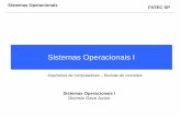 Sistemas Operacionais I - tororodeideias.files.wordpress.com · FATEC SP Sistemas Operacionais. Exemplos de Arquiteturas. Mainframes. Sistema 390 – Sistema operacional OS/390 (IBM)