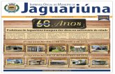 Prefeitura de Jaguariúna inaugura dez obras no aniversário ... · Angélica de França MTB 28296/SP Tiragem: 3.000 exemplares ... mento em nome de toda a comunidade, pois tal documentação