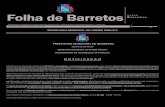 PODER XECUTIVO Barret 5 tembr 2018 Folha de Barretos · Construçao de Cal-çada 598/2018 Ester de Oliveira Garcia Diniz Rua NBD 22, quadra L, lote 38 – Nova Barretos II 415180