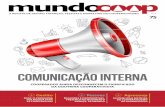 COMUNICAÇÃO INTERNA - rededocooperativismo.com.brrededocooperativismo.com.br/wp-content/uploads/2018/08/MUNDOCOOP... · ONU e ponto focal da instituição para o cooperativismo,
