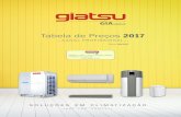 Tabela de Preços 2017 - GIATSUgiatsu.com/catalogo-tarifas/Tarifa-GIATSU-REDUCIDA-2017-port.pdf · Tabela de Preços 2017 ... A/C janela W1 ..... 7 Cortina de ar SA1 ... 8 Desumidificadores