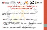 PROJETO COMARCA TERAPÊUTICA São José dos Campos/SP§ão Fábio Lima.pdf · Rede Protetiva de Atenção às Drogas Metodologia da Construção de redes dos Projetos de Justiça