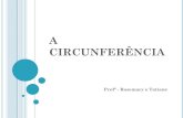 A CIRCUNFERÊNCIA - externatoescola.com.brºano.pdf · Circunferência é a figura geométrica formada por todos os pontos de um plano que distam ... A região do plano limitada por
