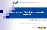 Componentes Eletrônicos para Uso Espacial - ieav.cta.br 2010_pdf/2010-11-29... · - Primeira missão: Obsevação da terra –Amazonia-1 - Segunda missão: ... - em 1999, componentes