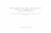 POLÍTICA DE PLANO DE CARGOS E SALÁRIOSintranet.scparcerias.sc.gov.br/upload/noticia/433_2013_politica... · trabalhando incansavelmente para a promoção e melhoria das relações