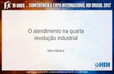 O atendimento na quarta revolução industrialhdibrasil.com.br/2017/images/palestrantes/palestras_pdf/Nino... · • Vendedores de varejo ... de treinamento necessário para requalificar