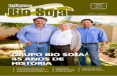 GRUPO BIO SOJA: 45 ANOS DE HISTÓRIAvittia.com.br/wp-content/uploads/2017/08/informe-biosoja-5.pdf · mentar a capacidade de troca de cátions ... 5 CLIMA DE OTIMISMO ... do grupo