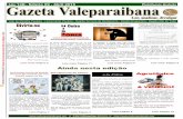 089 - ABRIL · A Gazeta Valeparaibana é um jornal mensal gratuito distribuído mensalmente para ... Cada minuto da vida Nunca é mais, é sempre menos Ser é apenas uma face