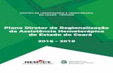 Plano Diretor de Regionalização da ... - hemoce.ce.gov.br - hemoce 2016-2019-v2.1... · DAE - Documento de Arrecadação Estadual GM - Gabinete Ministerial ... SEFAZ - Secretaria