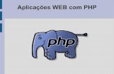 Aplicações WEB com PHP - · PDF fileweb, mais difundida e utilizada amplamente em páginas e sistemas ... CAKE PHP CodeIgniter Drupal. Alguns CMS's Content Management System. (Sistema