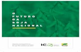 O FUTURO D A SOJA NACIONAL - abag.com.br · A agropecuária é forte geradora de empregos, ... cada 10 hectares de soja. Já Gazzoni, em 2012 no Congresso Brasileiro da Soja, considerando