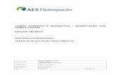 CAMPO ELÉTRICO E MAGNÉTICO – SUBESTAÇÃO ETD … · 06 Transformadores de corrente e de potencial indutivos de 145 kV 01 conjunto blindado de 15 kV – 2.000 A 02 transformadores