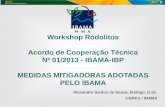 Workshop Rodolitos Acordo de Cooperação Técnica Nº 01/2013 ... · de perfuração e produção de petróleo e gás, a qual consiste na perfuração de poços, no descarte de ...